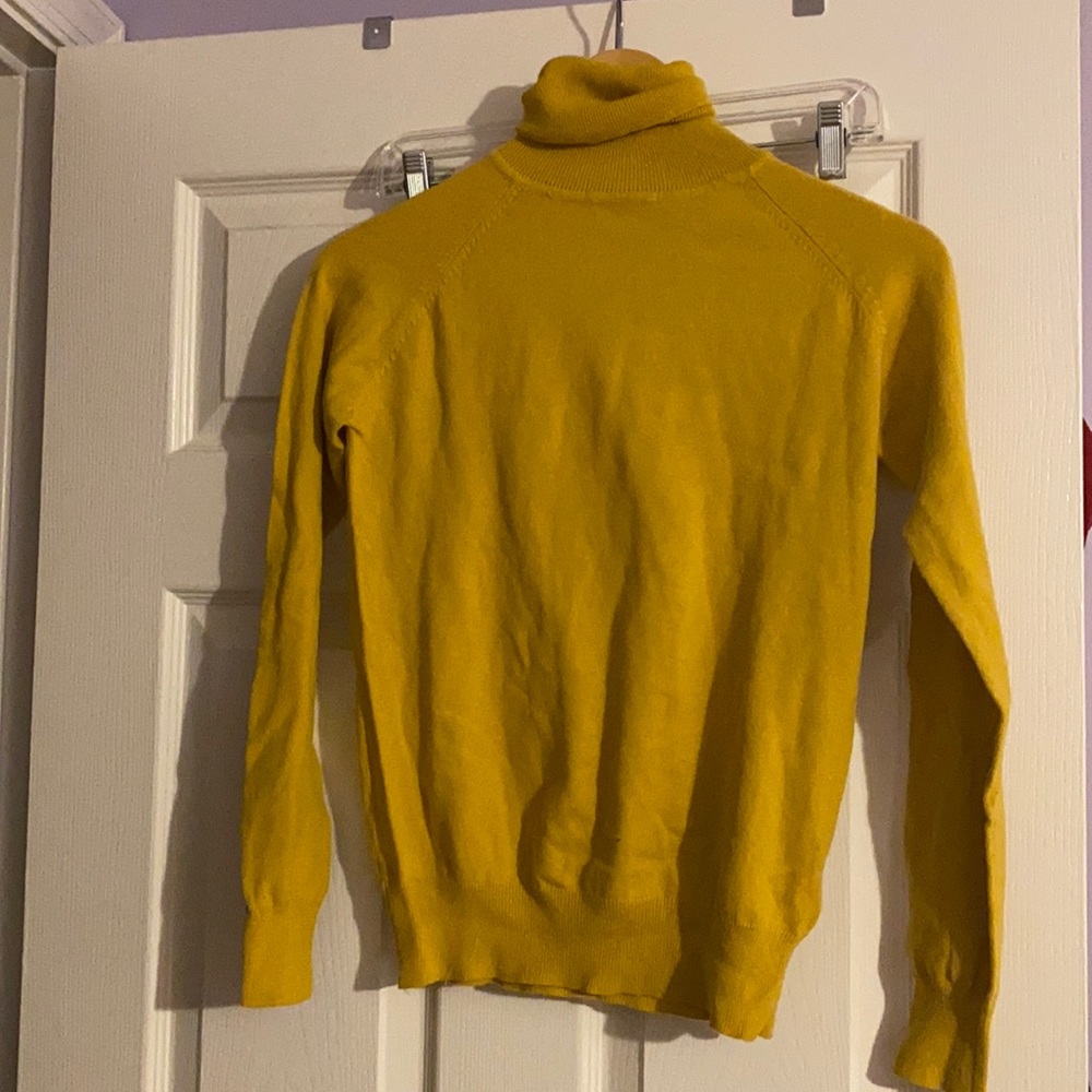 Zara Mustard Yellow Turtleneck